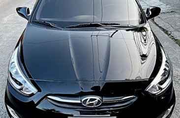 Selling Black Hyundai Accent 2017 in Quezon City