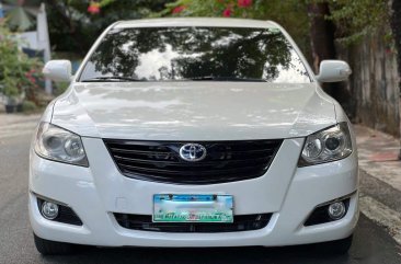 Pearl White Toyota Camry 2008 for sale in Automatic