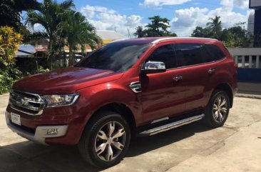 Selling Red Ford Everest 2016 in Caloocan