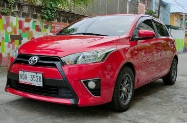 Selling Red Toyota Yaris 2016 in Bacoor