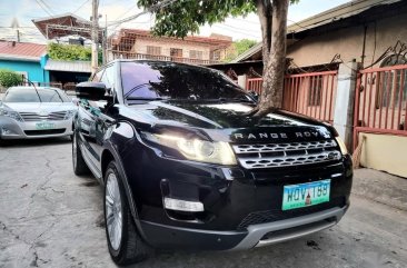 Selling Black Land Rover Range Rover Evoque 2013 in Bacoor