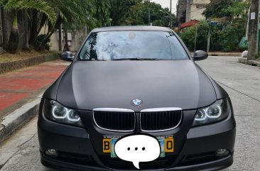Black BMW 318I 2008 for sale in Quezon City