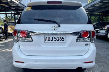 Selling White Toyota Fortuner 2015 in Las Piñas