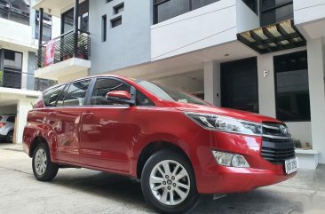 Red Toyota Innova 2018 for sale in Quezon City