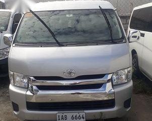 Silver Toyota Hiace 2018 for sale in Automatic