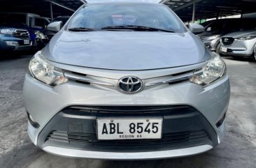 Silver Toyota Vios 2015 for sale in Las Piñas