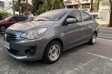 Grey Mitsubishi Mirage G4 2015 for sale in Manual