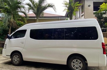 Pearl White Nissan Urvan 2017 for sale in Manual