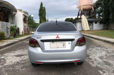 Silver Mitsubishi Mirage 2015 for sale in Manual