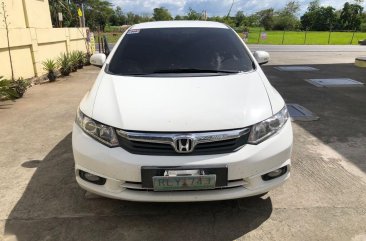 Selling White Honda Civic 2012 in Llanera