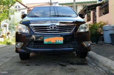 Selling Black Toyota Innova 2013 in Antipolo