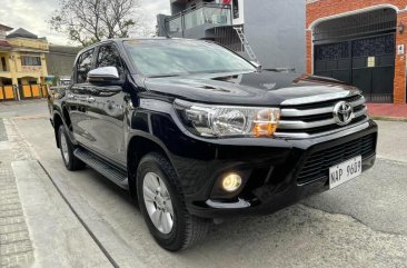 Black Toyota Hilux 2018 for sale in Automatic