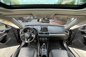 Black Mazda 3 2015 for sale in Automatic