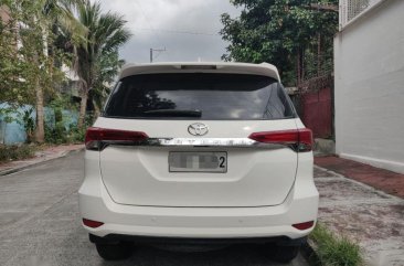 Sell Pearl White 2018 Toyota Fortuner in Quezon City