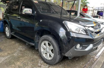 Black Isuzu Mu-X 2015 for sale in Pasig
