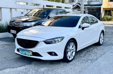 Selling White Mazda 6 2013 in Pasig