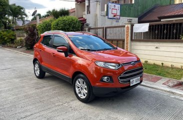 Orange Ford Ecosport 2016 for sale in Quezon City