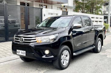 Black Toyota Hilux 2018 for sale in Automatic