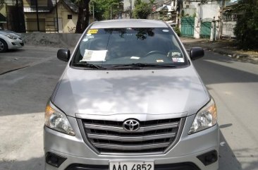 Silver Toyota Innova 2014 for sale in Quezon City