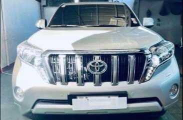 Silver Toyota Land cruiser prado 2015 for sale in Automatic