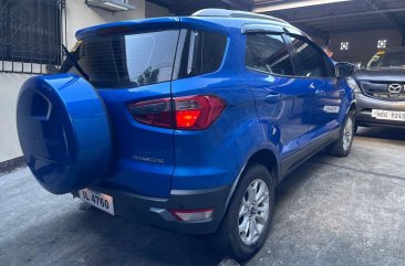 Blue 2016 Ford Ecosport for sale in Quezon City