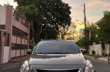 Grey Nissan Almera 2015 for sale in Automatic