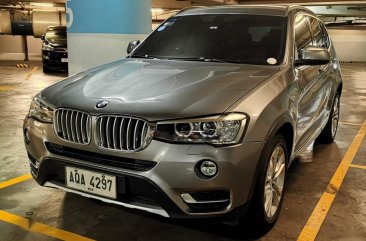 Silver BMW X3 2015 for sale in Automatic
