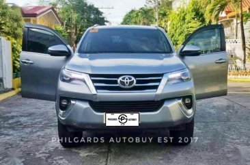 Silver Toyota Fortuner 2019 for sale in Automatic