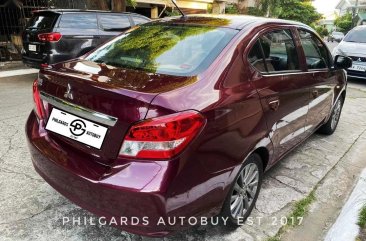 Red Mitsubishi Mirage 2017 for sale in Automatic