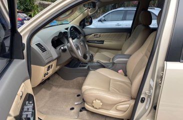 Silver Toyota Fortuner 2012 for sale in Automatic