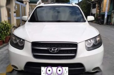 White Hyundai Santa Fe 2007 for sale in Manila