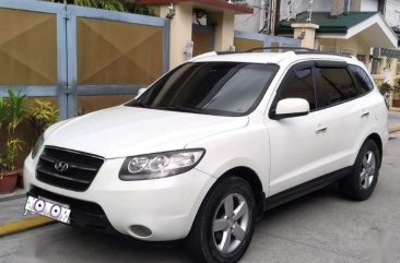 White Hyundai Santa Fe 2007 for sale in Manila