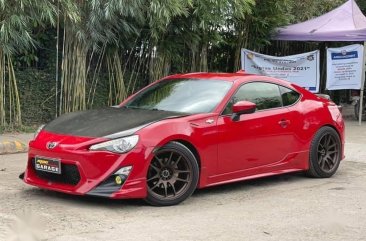 Red Toyota 86 2014 for sale in Quezon City