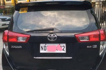 Sell Black 2017 Toyota Innova in Valenzuela