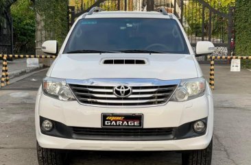 Selling Pearl White Toyota Fortuner 2013 in Quezon City