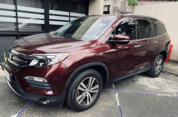 Red Honda Pilot 2016 for sale in Automatic