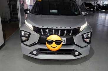 Silver Mitsubishi Xpander 2019 for sale in Automatic