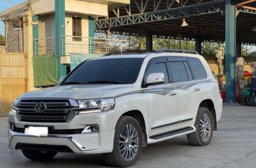 Pearl White Toyota Land Cruiser 2018 for sale in Cabanatuan