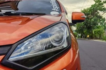 Orange Toyota Wigo 2017 for sale in Automatic