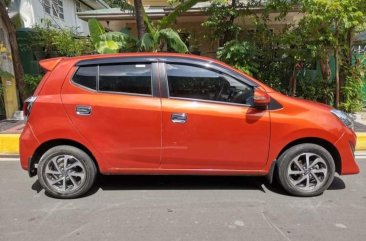 Orange Toyota Wigo 2019 for sale in Pasay