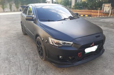 Black Mitsubishi Lancer 2010 for sale in Automatic