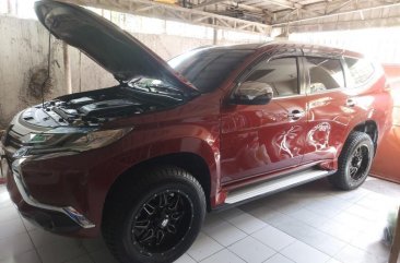 Red Mitsubishi Montero 2016 for sale in Pasig 