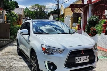 Pearl White Mitsubishi Asx 2015 for sale in Marikina