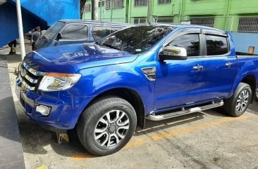 Blue Ford Ranger 2014 for sale in Automatic
