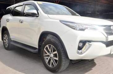 Pearl White Toyota Fortuner 2020 for sale in Automatic