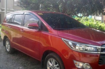 Selling Red Toyota Innova 2018 in Caloocan