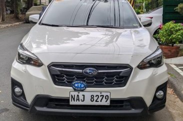 Pearl White Subaru Xv 2018 for sale in Automatic