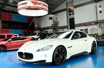 Selling White Maserati GranTurismo 2013 in Quezon