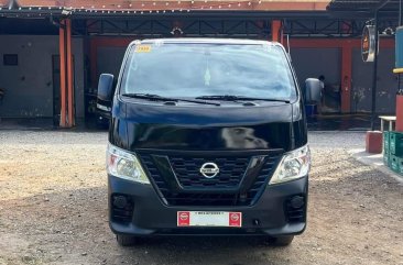 Black Nissan NV350 Urvan 2021 for sale in Marikina 