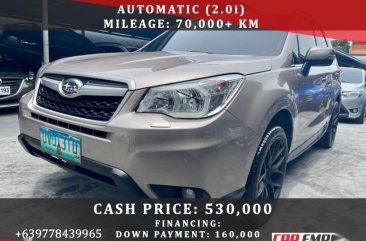 Selling Silver Subaru Forester 2013 in Las Piñas